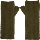 Undercoverism Khaki Fingerless Gloves