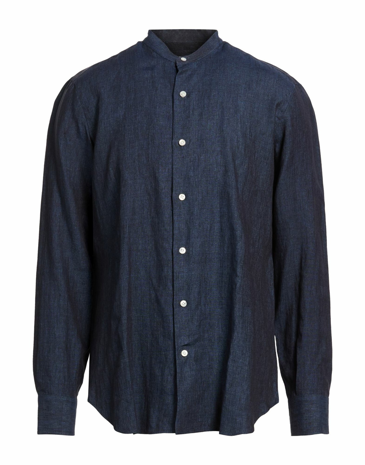 De Petrillo Mens Shirt Midnight in Blue