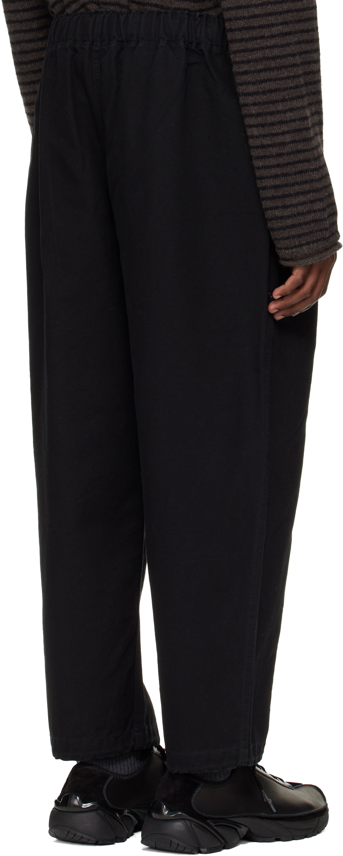 South2 West8 Black Belted C.S. Trousers