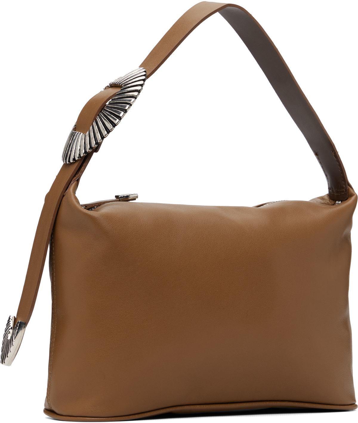 Toga Virilis Brown Leather Mini Pouch