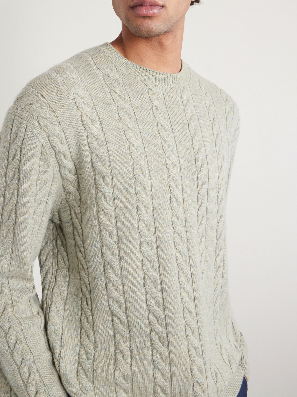 Loro Piana - Cedar Cable-Knit Cashmere Sweater - Green