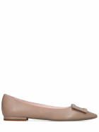 ROGER VIVIER - 10mm Gommettine Leather Ballerinas