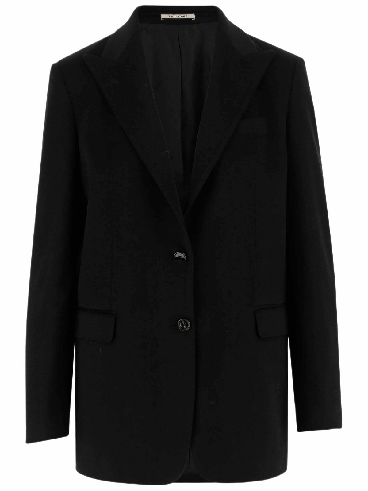 Tagliatore Two-button Cashmere Long Jacket
