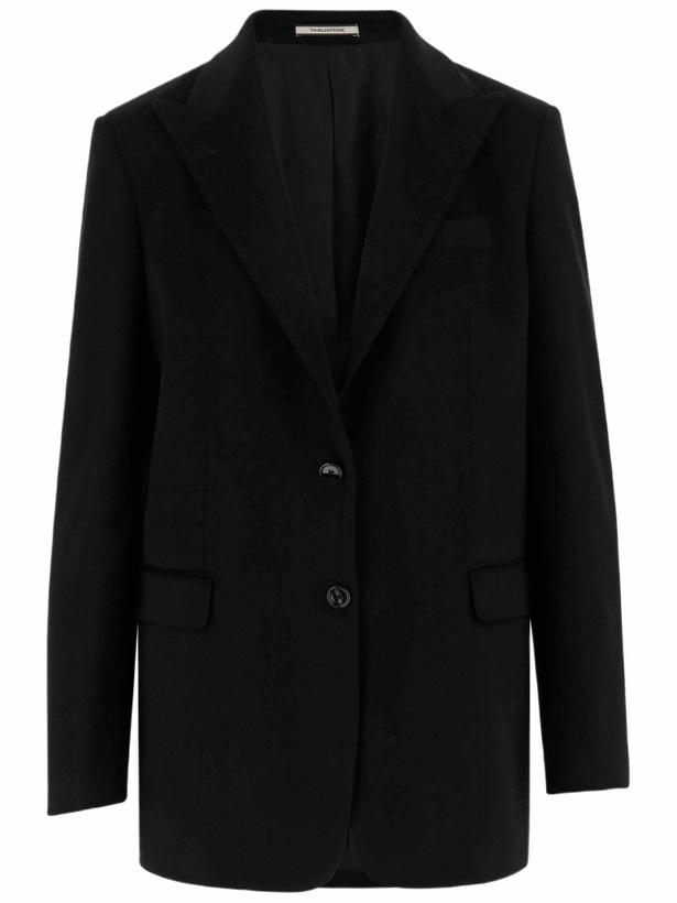 Photo: Tagliatore Two-button Cashmere Long Jacket