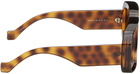 LOEWE Tortoiseshell Paula's Ibiza Dive In Mask Sunglasses