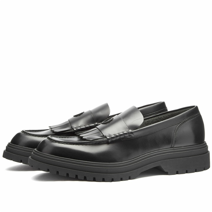 Photo: Fred Perry Authentic Men's Leather Loafer in Black