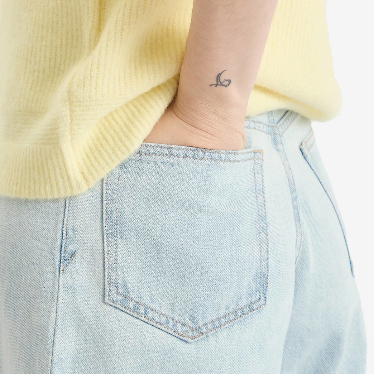 Samsøe Samsøe Women's Carpenter Belt Jeans in Surf Spray