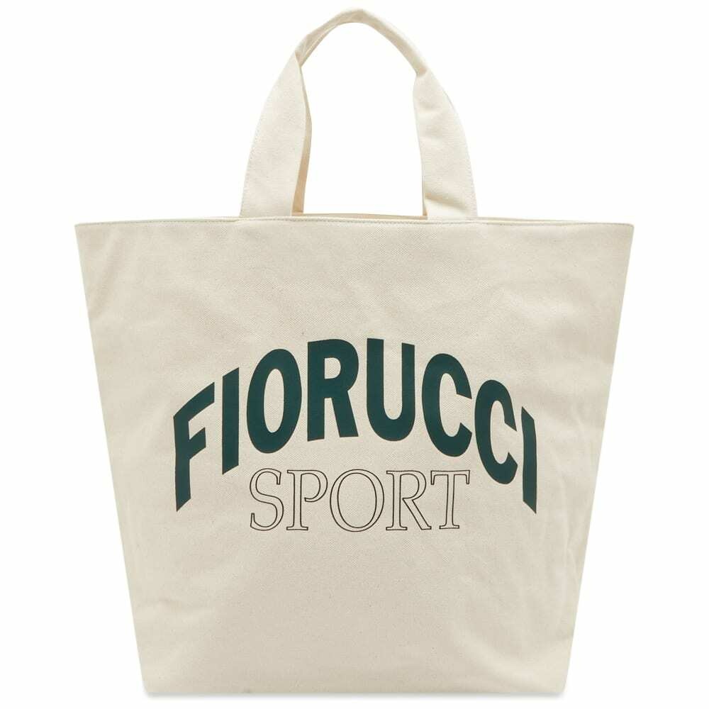 Photo: Fiorucci Women's Logo Sport Tote in White