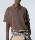 Frame Cotton piqué polo shirt