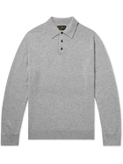 Purdey - Cashmere Polo Shirt - Gray