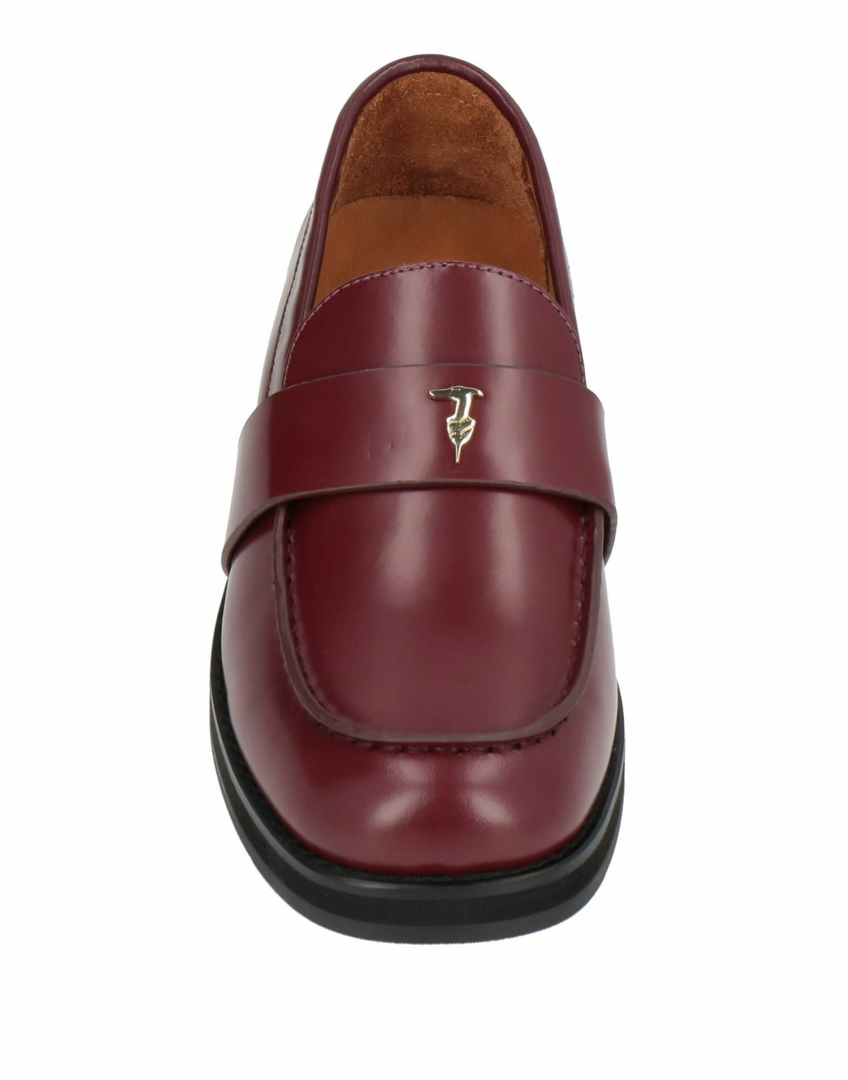 Trussardi Womens Loafers Burgundy