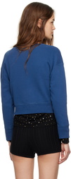 Bode Navy Hoop Sweatshirt