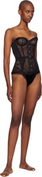 Agent Provocateur Black Mercy Corset