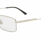 Bottega Veneta Eyewear Bottega Veneta BV1467O Sunglasses in Silver/Transparent 