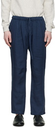 Massimo Alba Navy Keywest Trousers