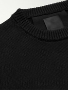 Givenchy - Logo-Intarsia Cotton Sweater - Black