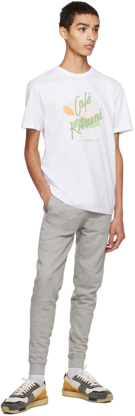 Maison Kitsuné White Cup Cafe T-Shirt