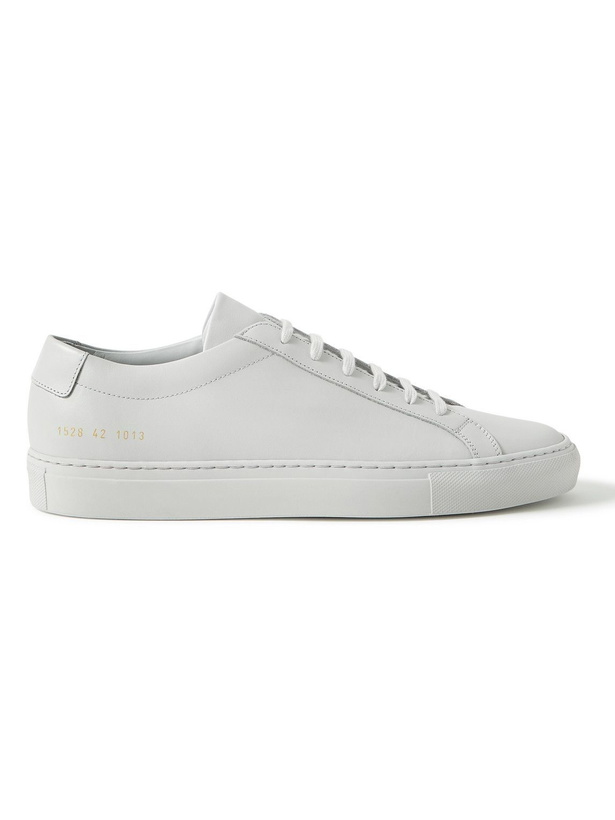 Photo: Common Projects - Original Achilles Leather Sneakers - Gray