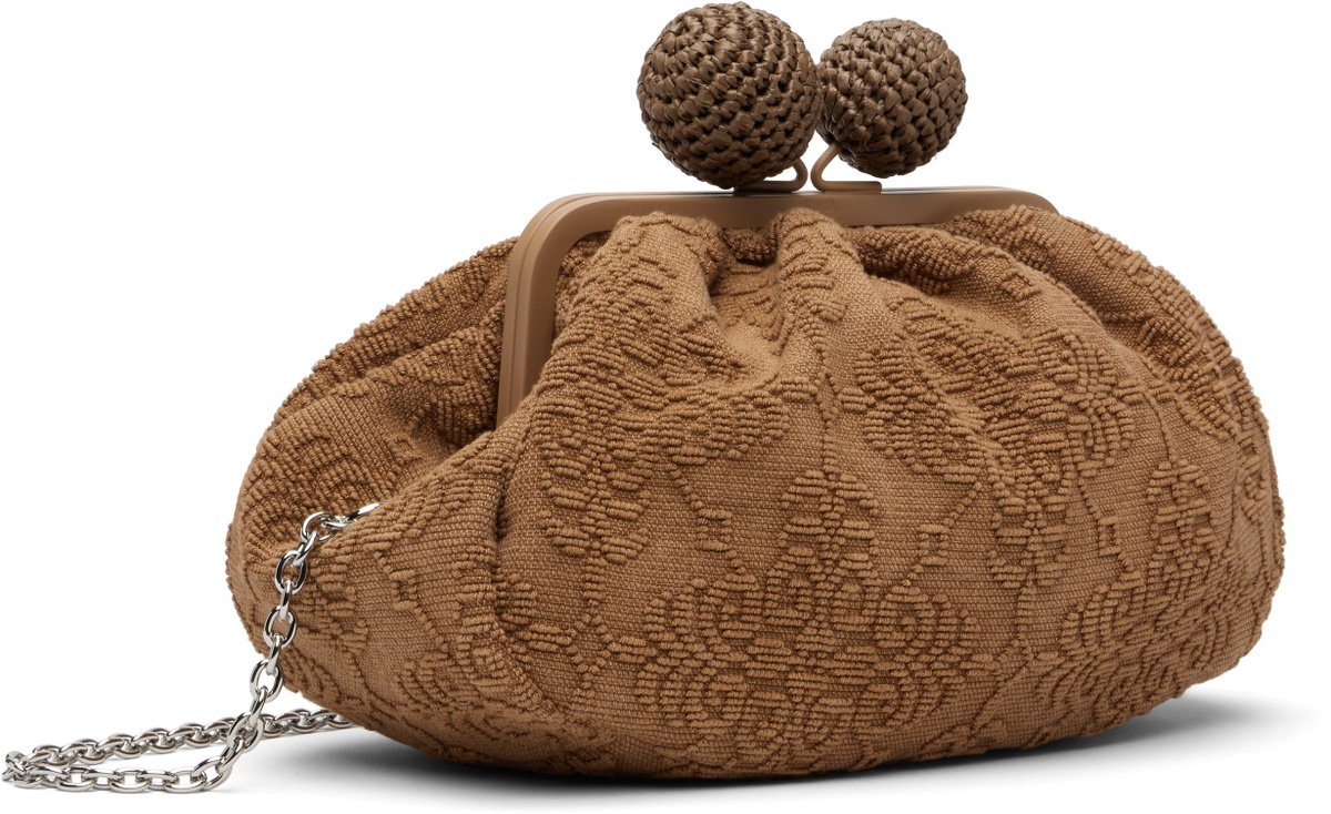 Weekend Max Mara Brown Medium Pasticcino Bag