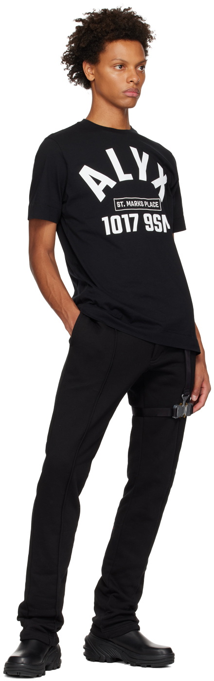 【関税&送料込】Alyx Chalk Tech Fabric T-Shirt END. x 1017 ALYX 9SM 'Neon' Treated Logo T-Shirt in Black
