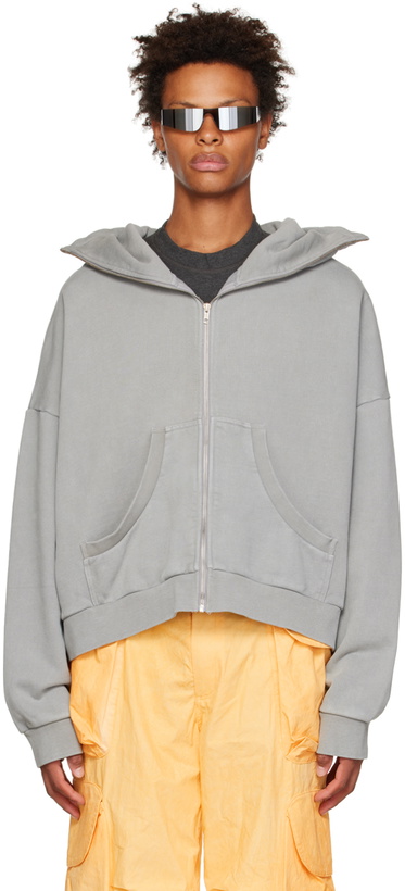 Photo: Entire Studios Gray Full Zip Hoodie