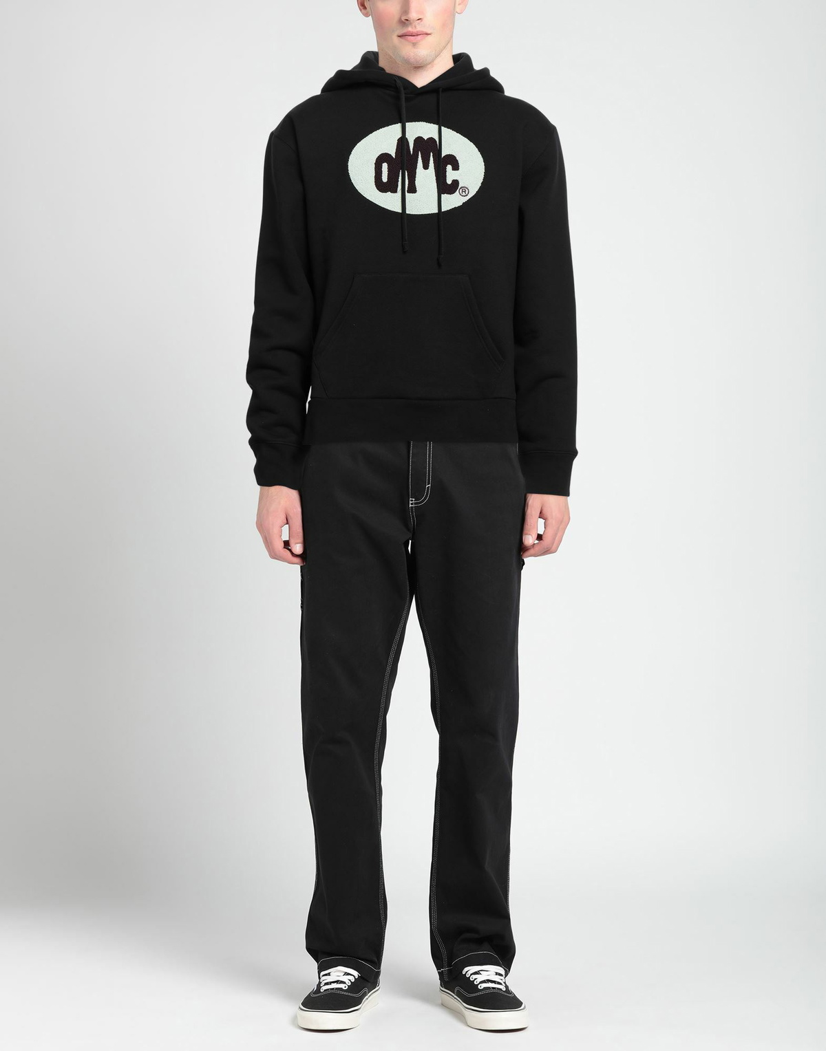 Oamc Mens Sweatshirt in Black