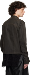 CARNET-ARCHIVE Brown Rusted Rider Jacket