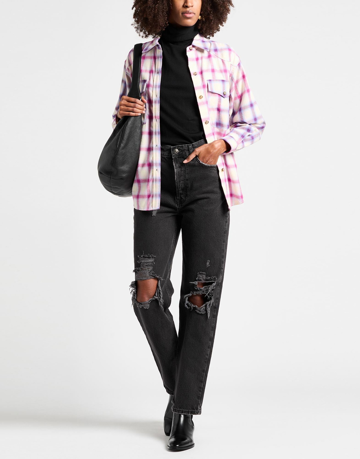 Free People Womens Jeans in Black