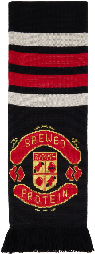 Photo: doublet Black 'Team Spiber' Football Scarf