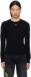 Off-White Black Diags Sweater