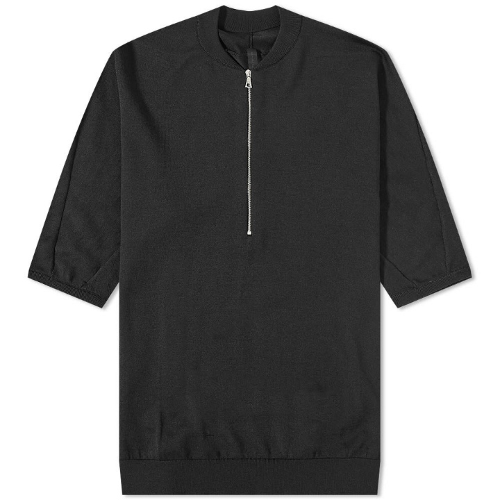 Photo: Nike Men's Every Stitch Considered Wool Halfzip Top in Black