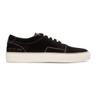Common Projects Black Suede Skate Low Sneakers