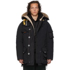 Parajumpers Black Polar Equipment Musher Jacket