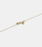 Sydney Evan Jellyfish 14kt gold necklace with diamonds
