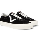 Vans - Anaheim Factory UA Style 73 DX Leather-Trimmed Suede Sneakers - Black