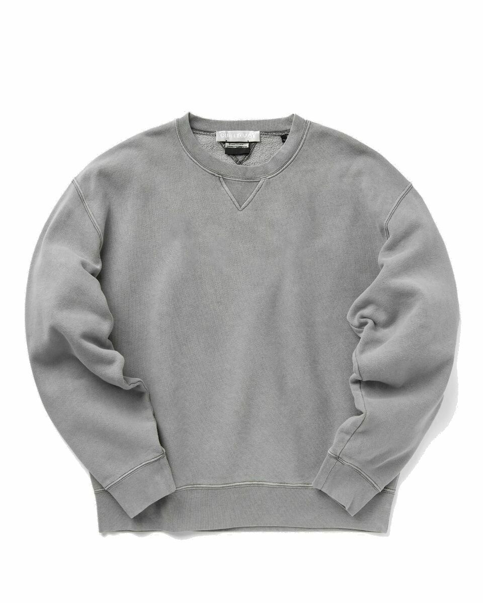 Photo: Our Legacy Perfect Sweatshirt Grey - Mens - Sweatshirts