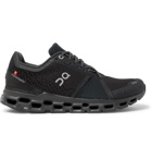 On - Cloudstratus Mesh Running Sneakers - Black