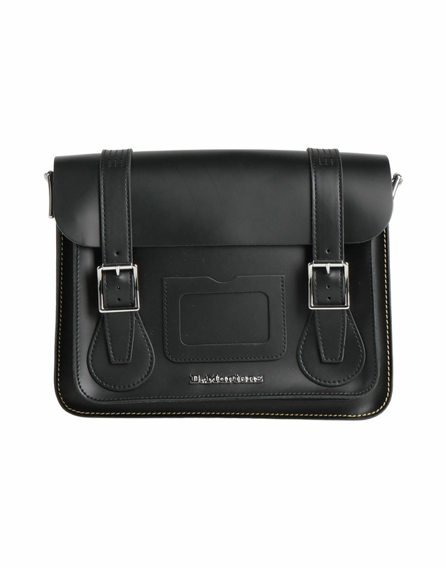 Photo: Dr. Martens "11" Leather Satchel + Kiev+smooth" Womens Handbag in Black
