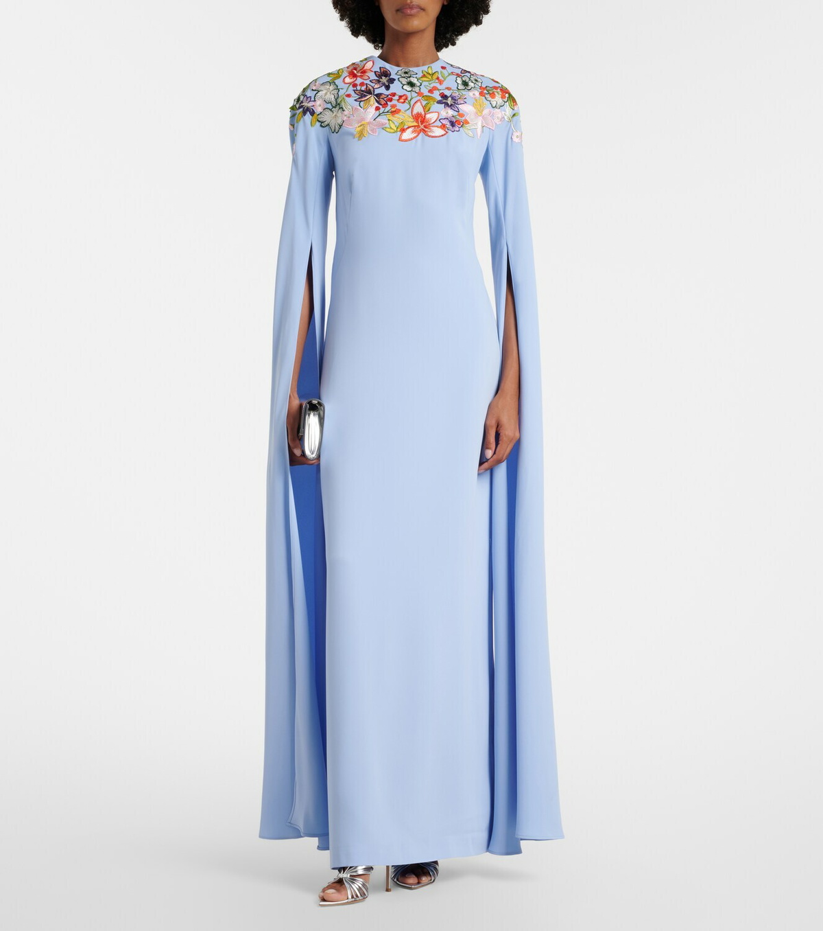 Costarellos Embroidered gown
