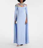 Costarellos Embroidered gown