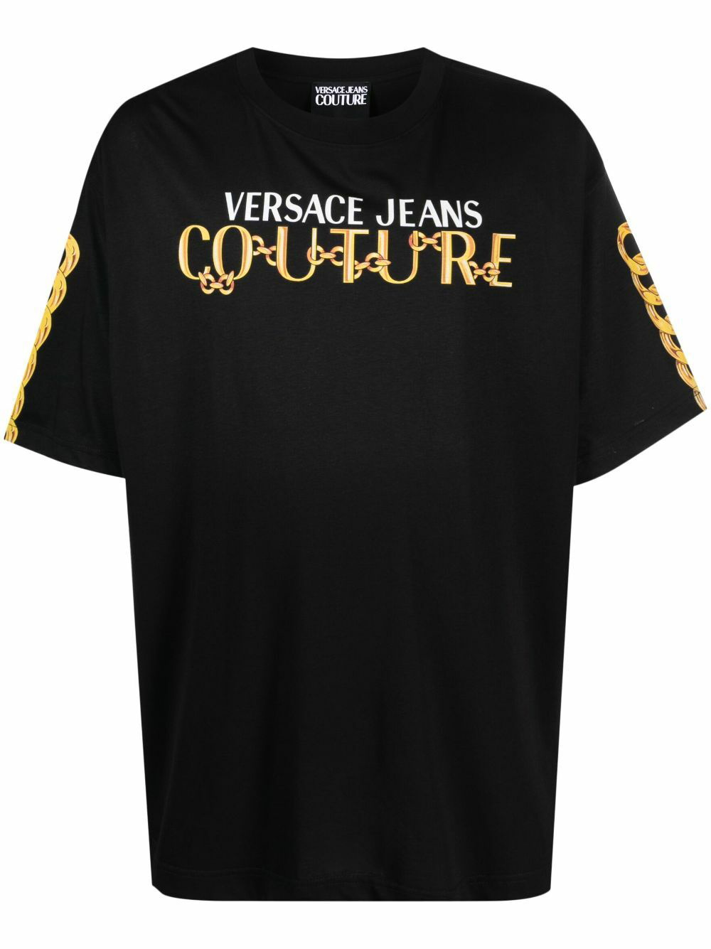VERSACE JEANS COUTURE - Cotton T-shirt Versace