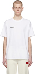 Hugo White Dampin T-Shirt