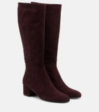Gianvito Rossi Joelle suede knee-high boots