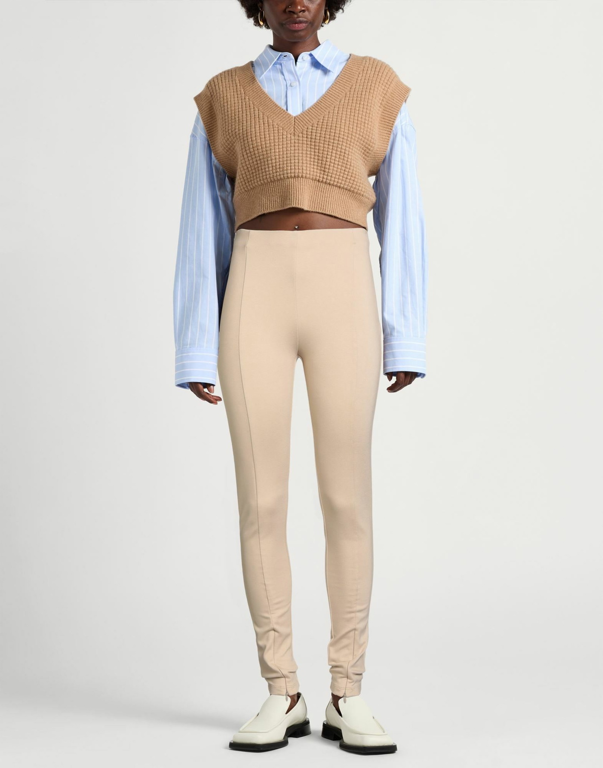 Jijil Womens Pants in Beige