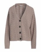 Peserico Womens Cardigan Light brown