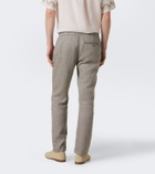 Frescobol Carioca Oscar linen and cotton straight pants