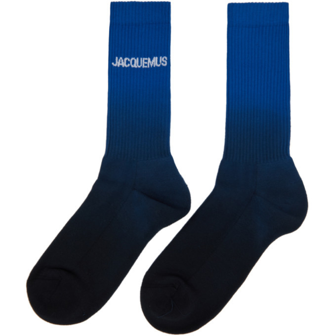 Jacquemus Blue and Navy Les Chaussettes Moisson Socks Jacquemus