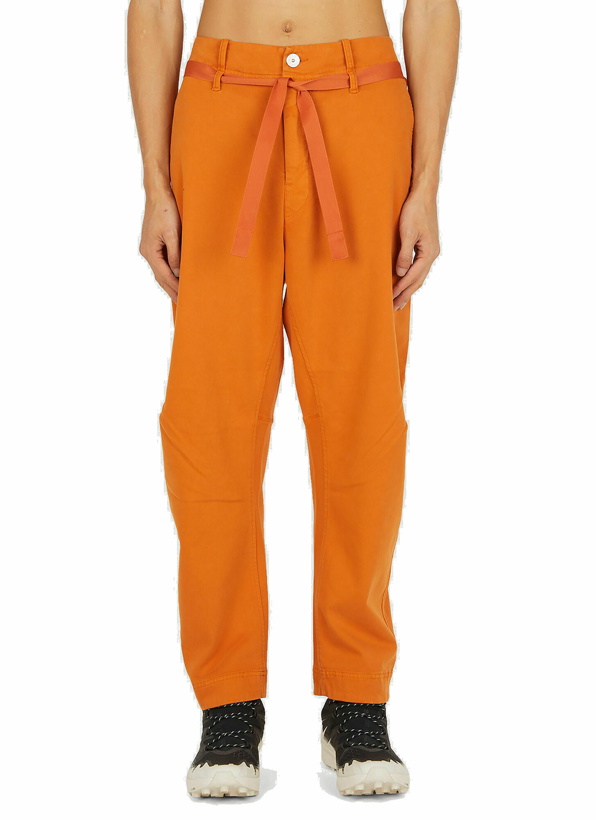 Photo: Relaxed Chino Pants in Orange