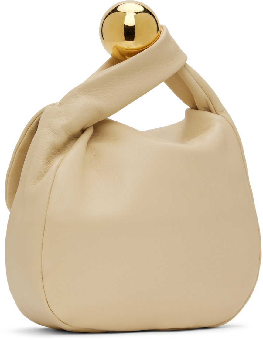 Jil Sander ☆ SPHERE HANDBAG [正規品/関税込] Jil Sander Beige Sphere Pouch Jil Sander