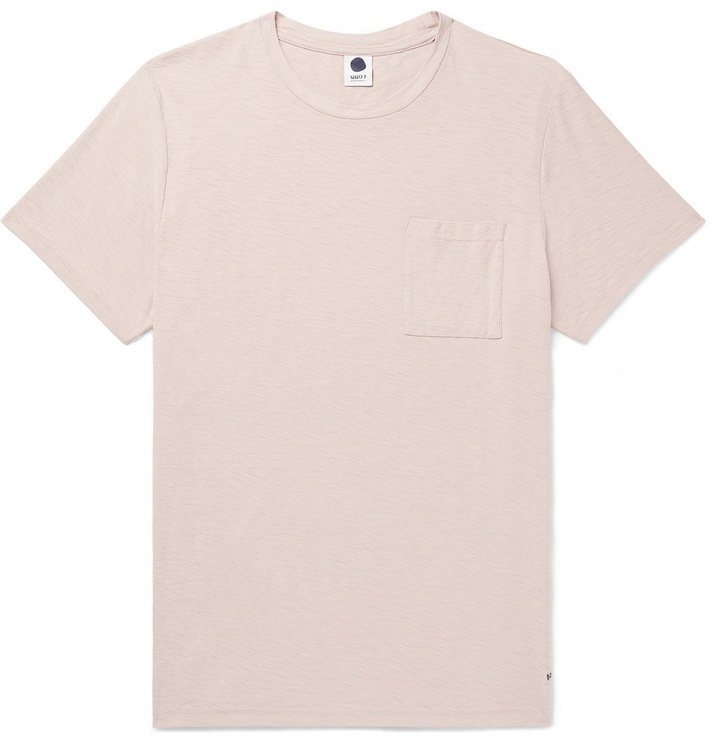 Photo: NN07 - Aspen Slub Cotton-Jersey T-Shirt - Taupe